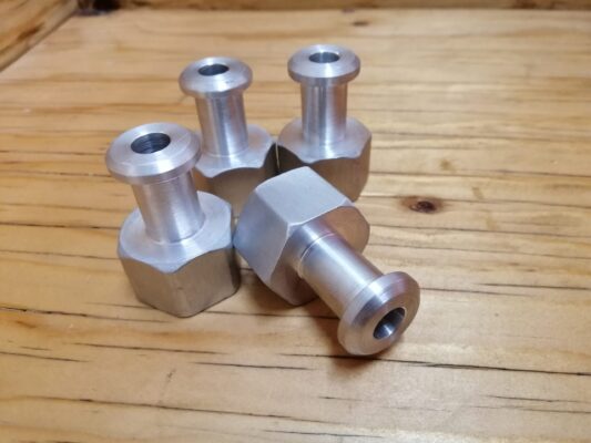 โรงกลึง ออกแบบชิ้นงาน รับทำCNC อะไหล่เครื่องจักรอุตสาหกรรม นิปเปิ้ล nipple ตามแบบ ของ พิภพภัทร