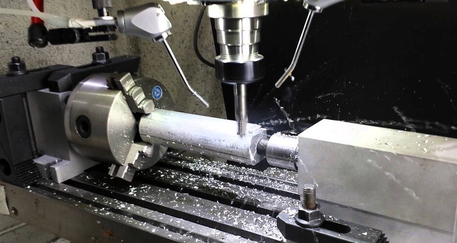 โรงกลึง cnc 4 แกน